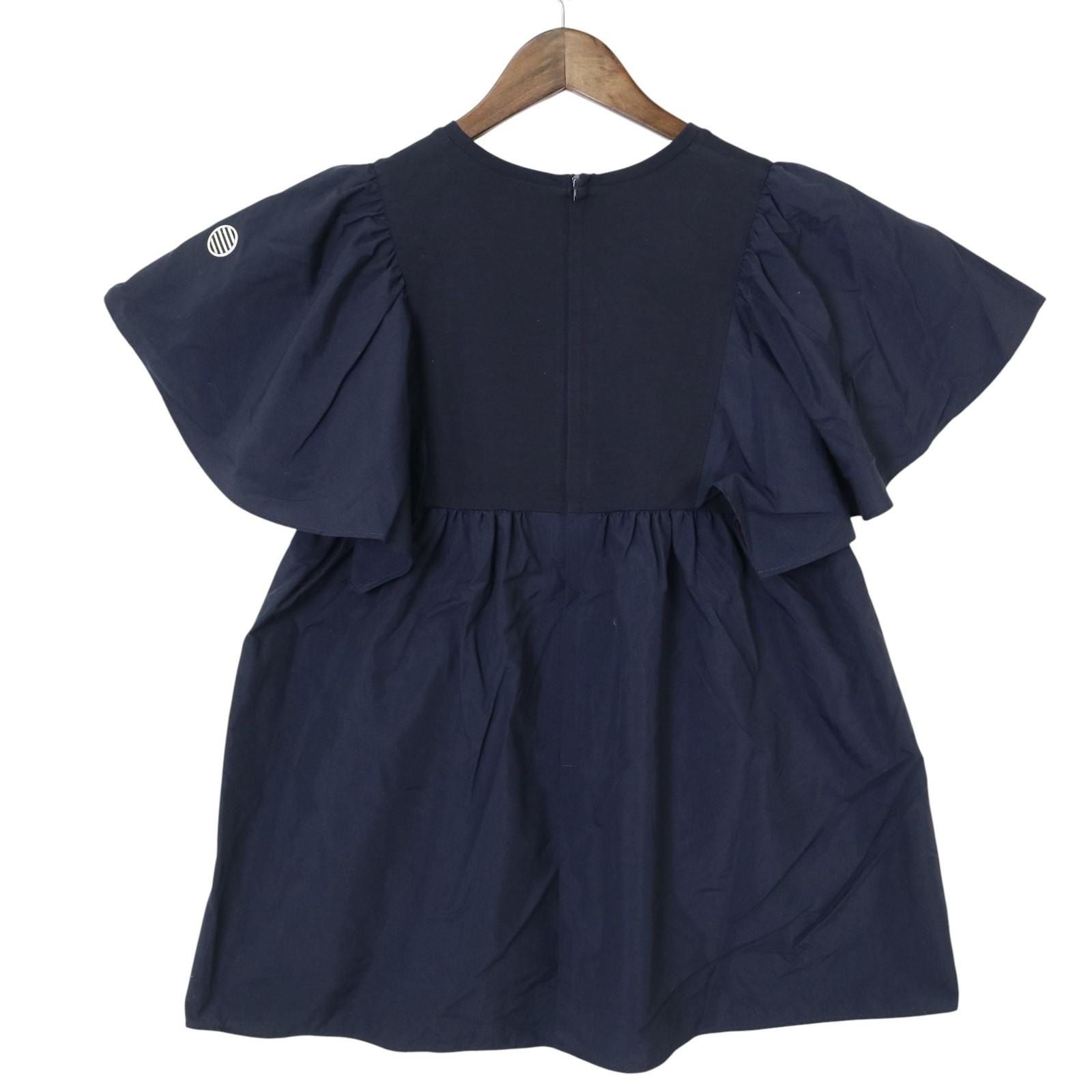  BORDERS at BALCONY × DANSKIN ブラウス 半袖 シャツ ブラウス