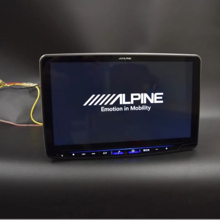 ALPINE 11型カーナビ フローティングビッグX11 XF11NX2 アルパイン 画面キズ有り アルパイン モデル ディスプレイ品