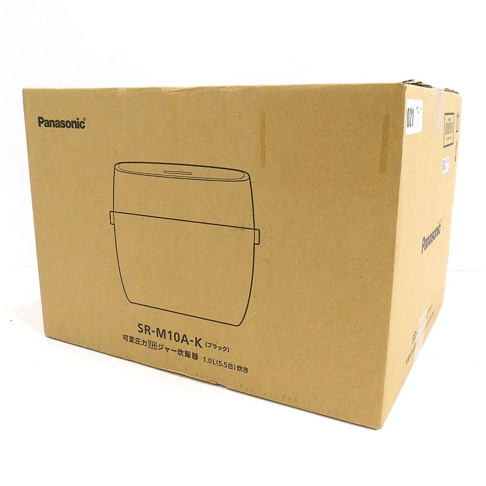 小牧店 未開封品 Panasonic 可変圧力IHジャー炊飯器 おどり炊き 5.5合 ブラック SR-MIOA-K I420-3622