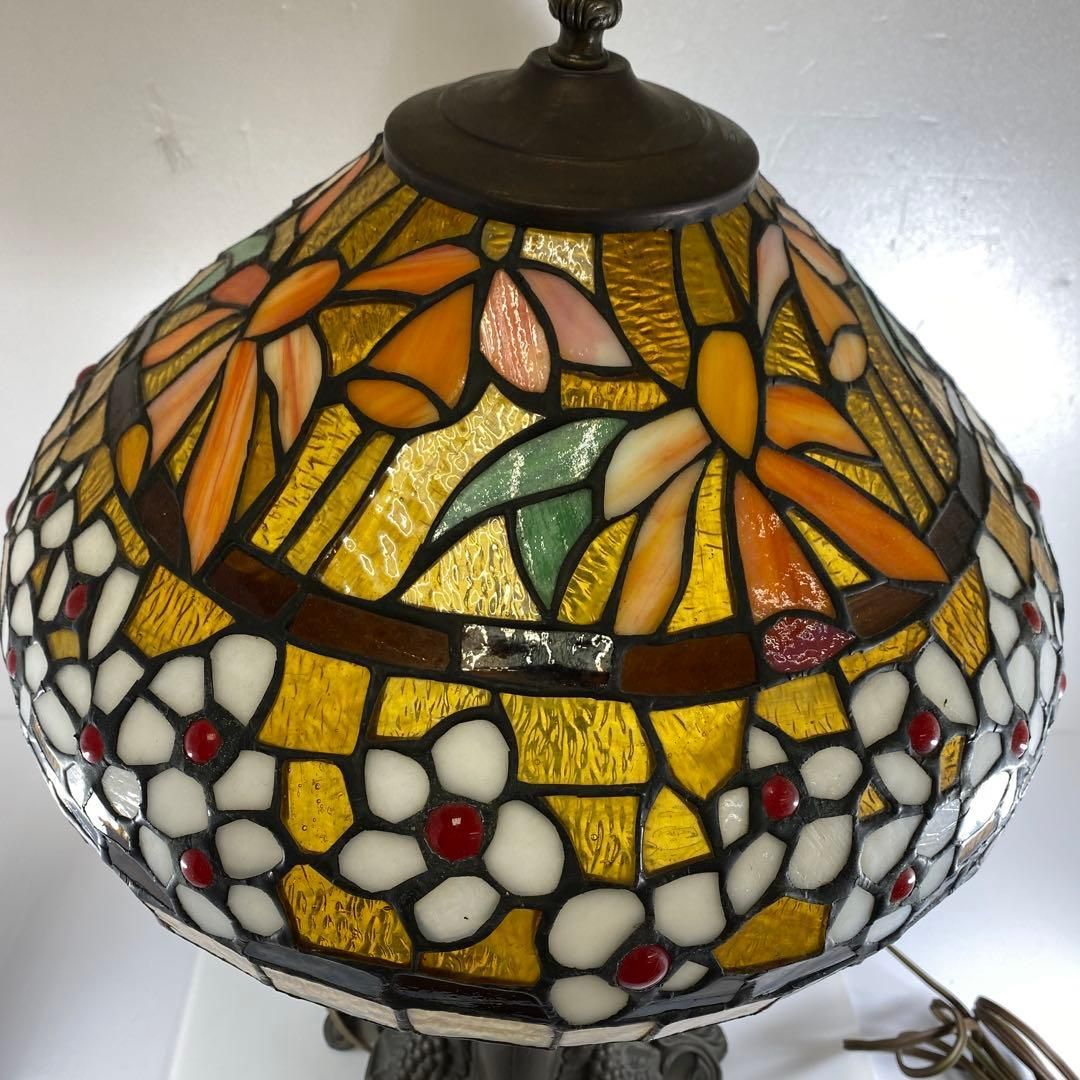 ブロンズステンドグラス 高さ約51㎝