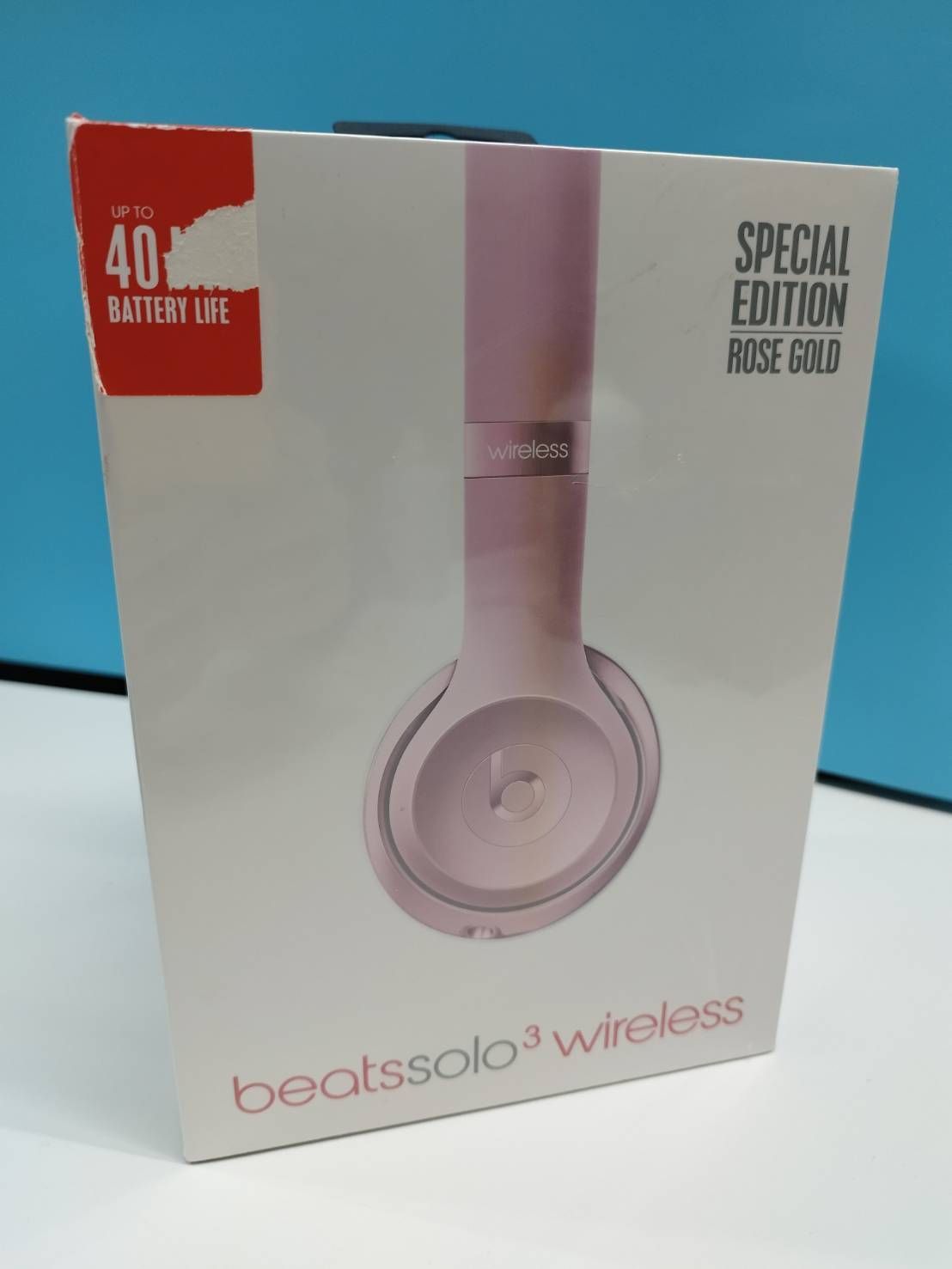 Beats Solo 3 Wireless ローズゴールド ワイヤレスヘッドホン A1796