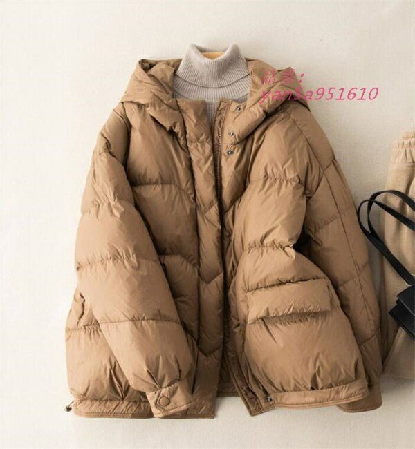 レディースダウンコート アウター ジャケット コート ショートコート ダウンジャケット 暖か L ダウンジャケット エコダウン M レディー 無地 冬 秋 yan5a951610 GULLKHAN_COM