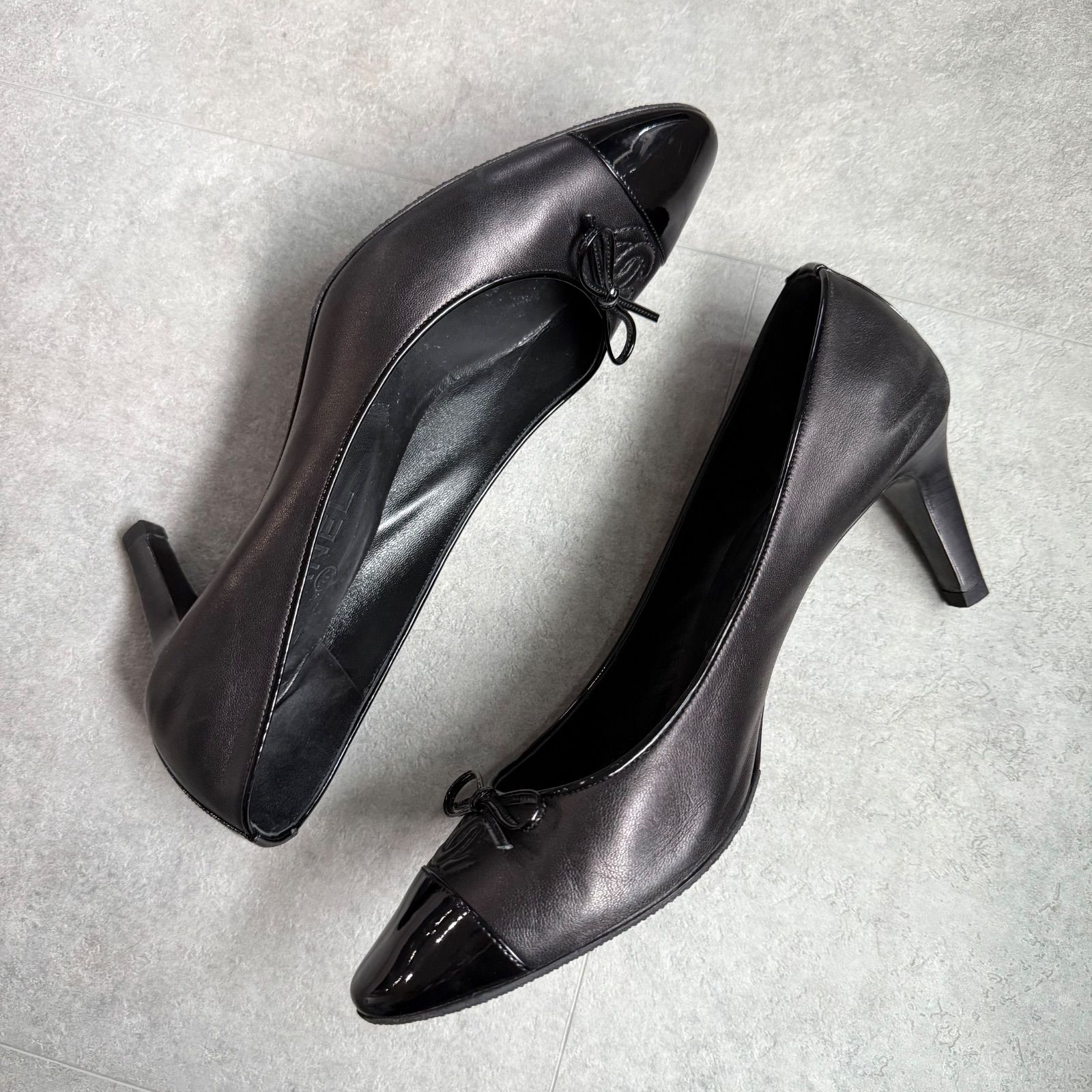 バレエシューズ レザー