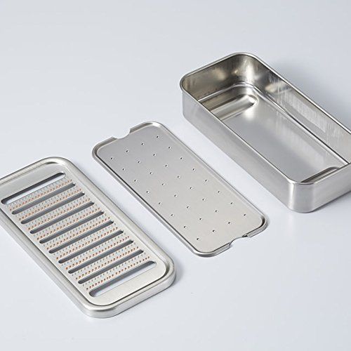 大矢製作所 純銅製おろし金 箱型 小 受け箱 水切り板付き