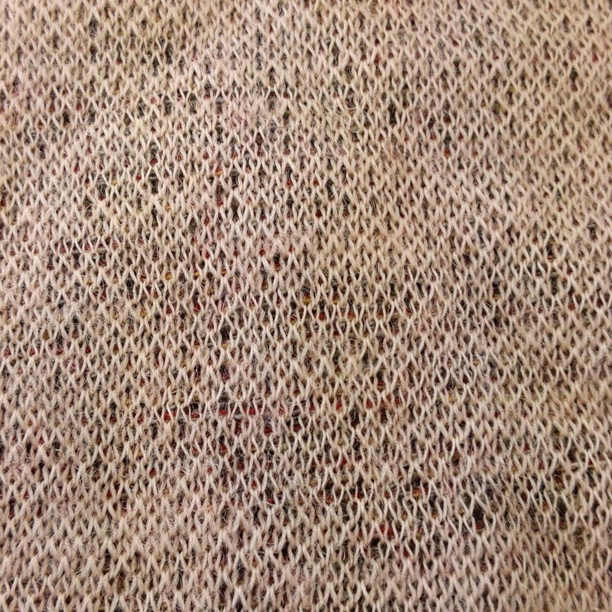 シビラ Sybilla サイズM ベージュ×レッド×黒 レディース ワンピース Sybilla(シビラ) ワンピース サイズM レディース美品 - ベージュ