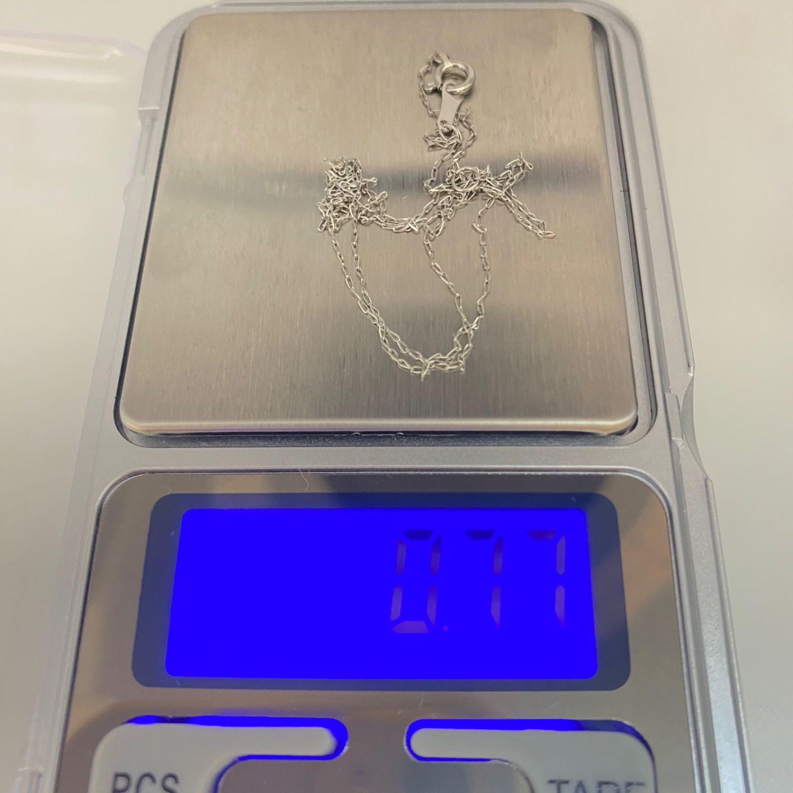 新商品未使用✨新品✨即購入OK✨人気pt850プラチナ40㎝✨プレゼント 