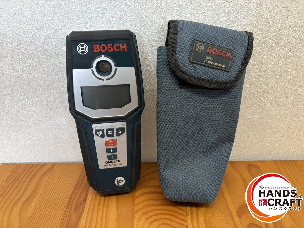 ♭ 未校正品 BOSCH ボッシュ GMS120 デジタル探知機