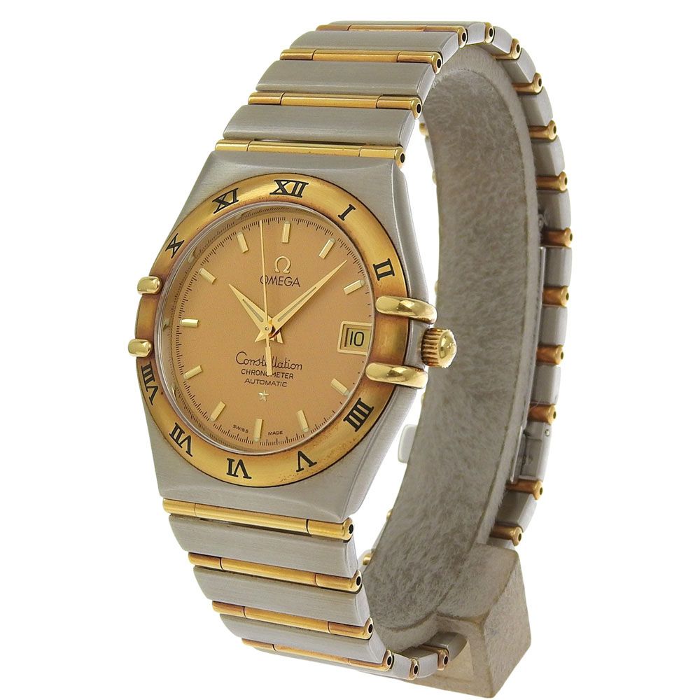 OMEGA オメガ コンステレーション クロノメーター cal 1120 1202 10 ステンレススチール 自動巻き アナログ表示 メンズ ゴールド文字盤 腕時計