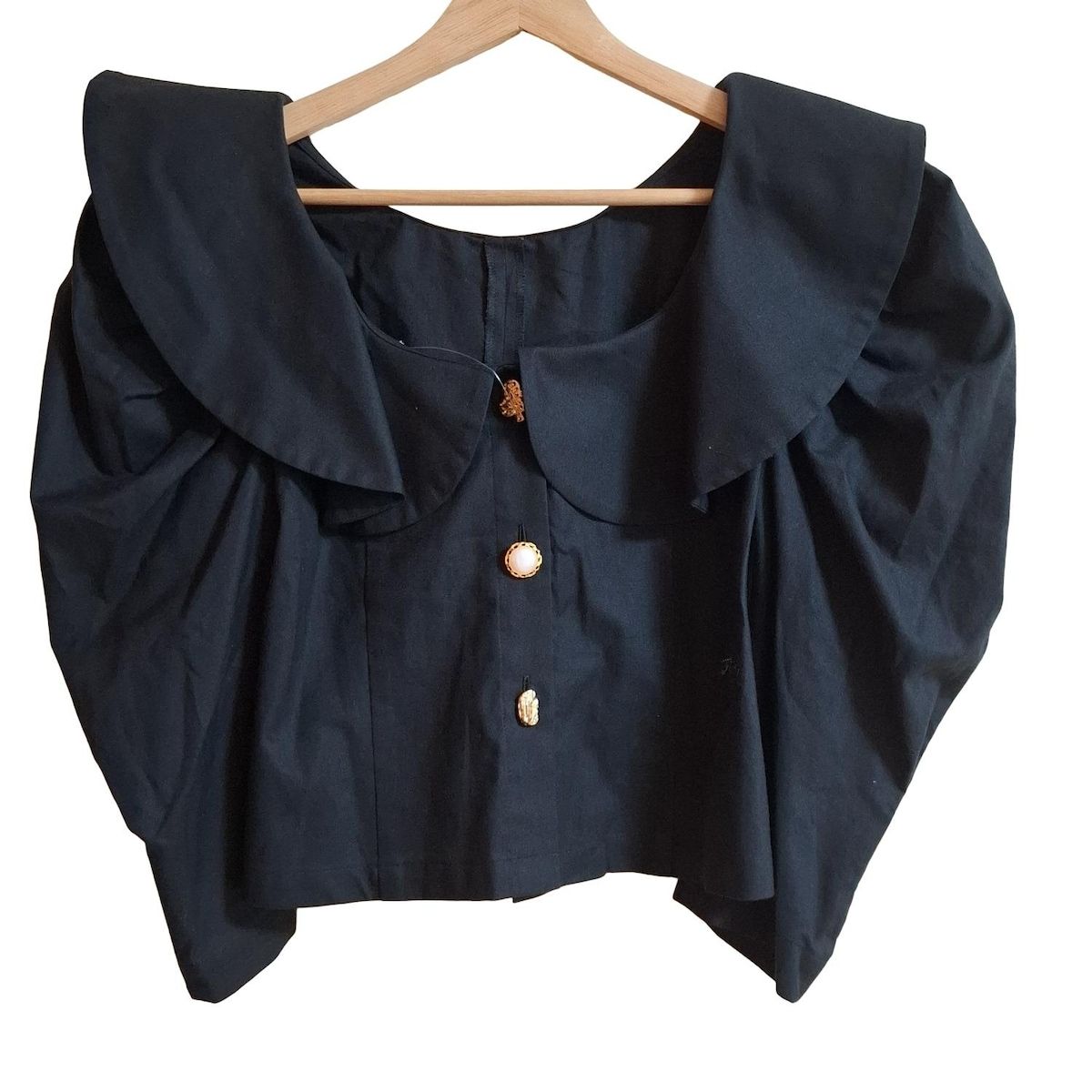 cygne シーニュ 長袖シャツブラウス サイズ0 XS レディース - 黒