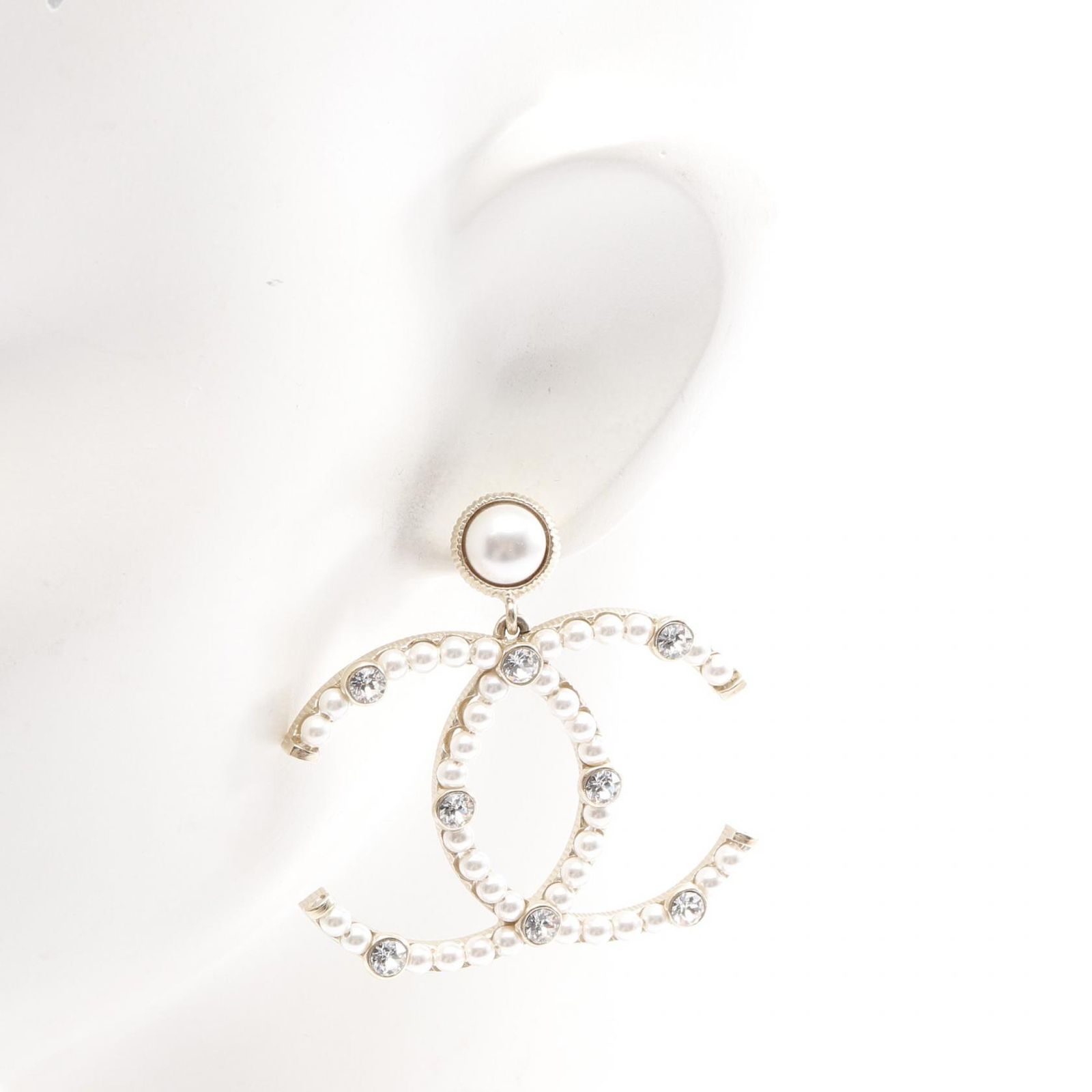 シャネル CHANEL ピアス ココマーク ゴールド GP ゴールドメッキ ピアス レディース Used A FORTGASGNV_COM_BR