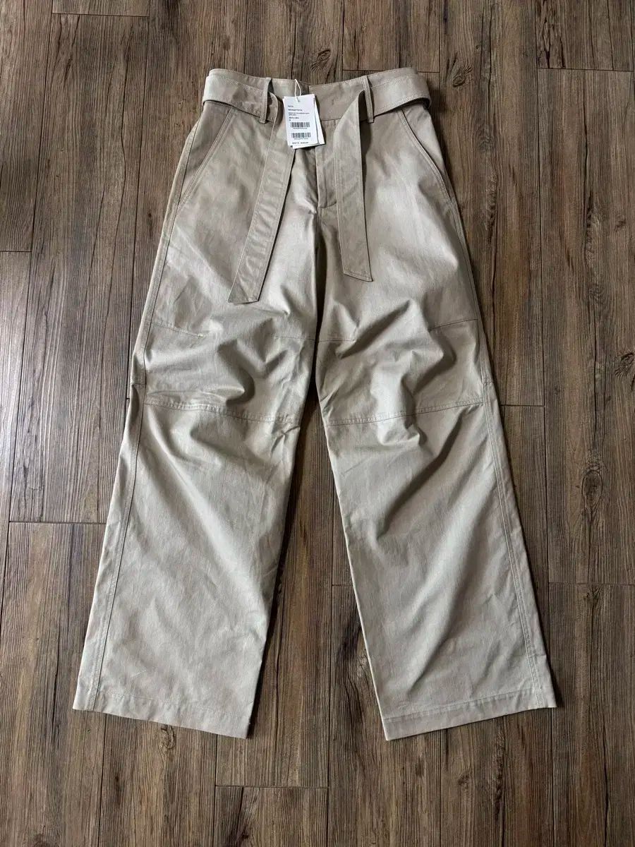 レクト グレー イージー ウォーカー コットン パンツ セピアグレー M