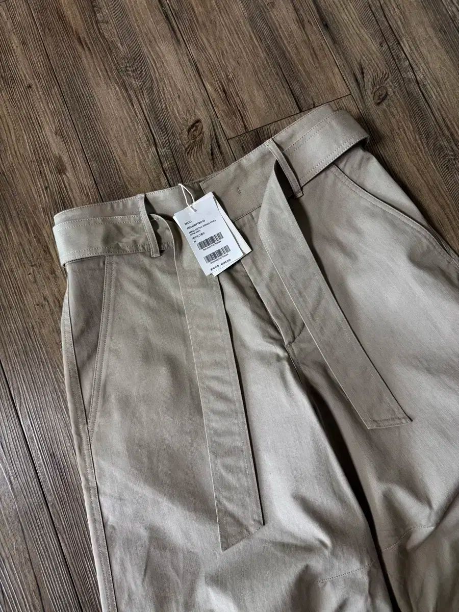 レクト グレー イージー ウォーカー コットン パンツ セピアグレー M