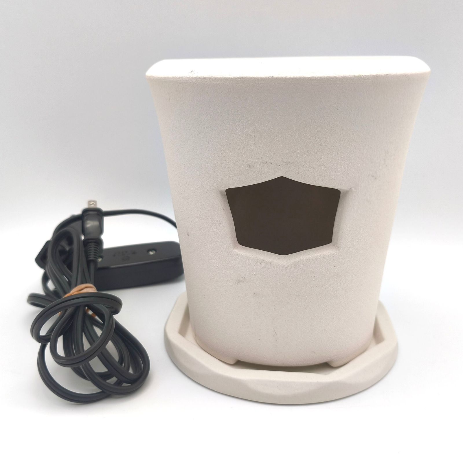 煎茶用電熱器 涼炉 白泥 電気式 No.251020-43 梱包サイズ80