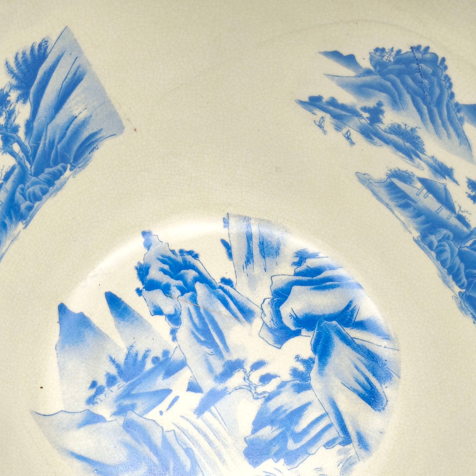 栄盛窯・瀧山・火鉢・メダカ鉢・水瓶・色絵金彩・花鳥図・No.251020-54