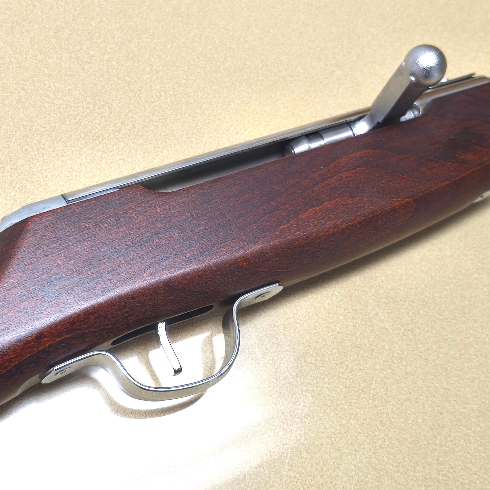 ナカヤ シルバー 射的銃 木製ストック 業務用 ナカヤ シルバー 射的銃 木製ストック 業務用