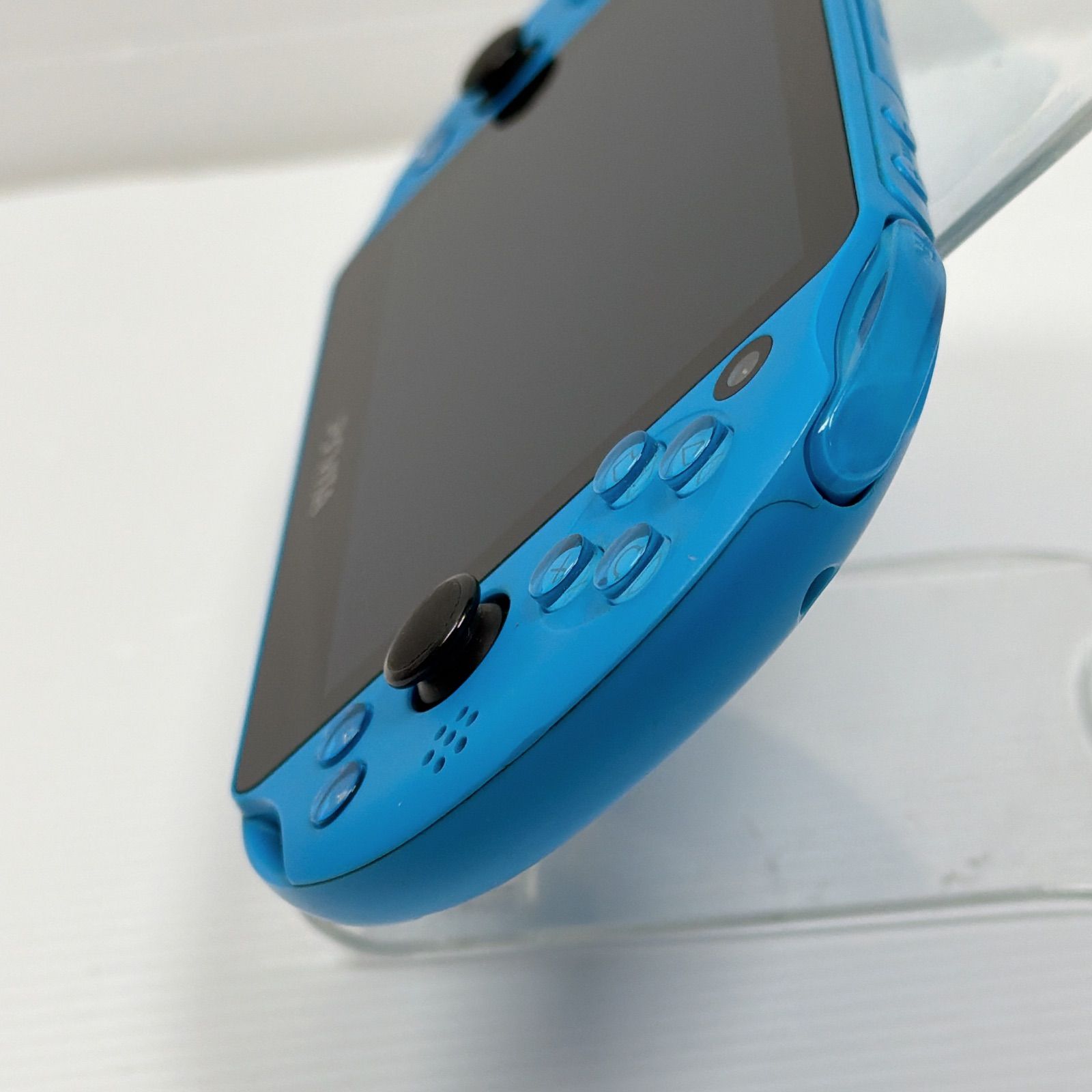 PSVITA アクアブルー sony psvita PCH-2000 FW3.68 遊べるセット 動作