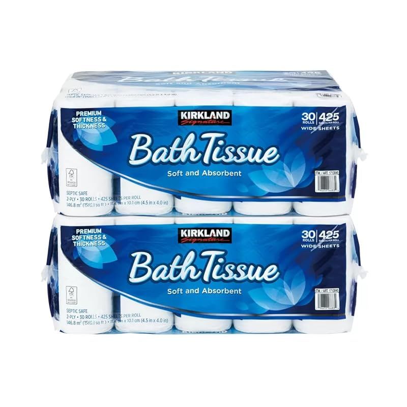 Kirkland Signature バスティッシュ 2枚重ね 425シート 30枚 2 pack 748427900274