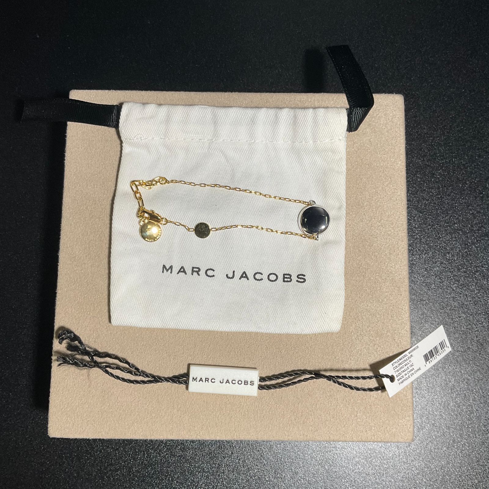 マークジェイコブス ブレスレット バングル メッキブレス GP|SVメッキ B25100162