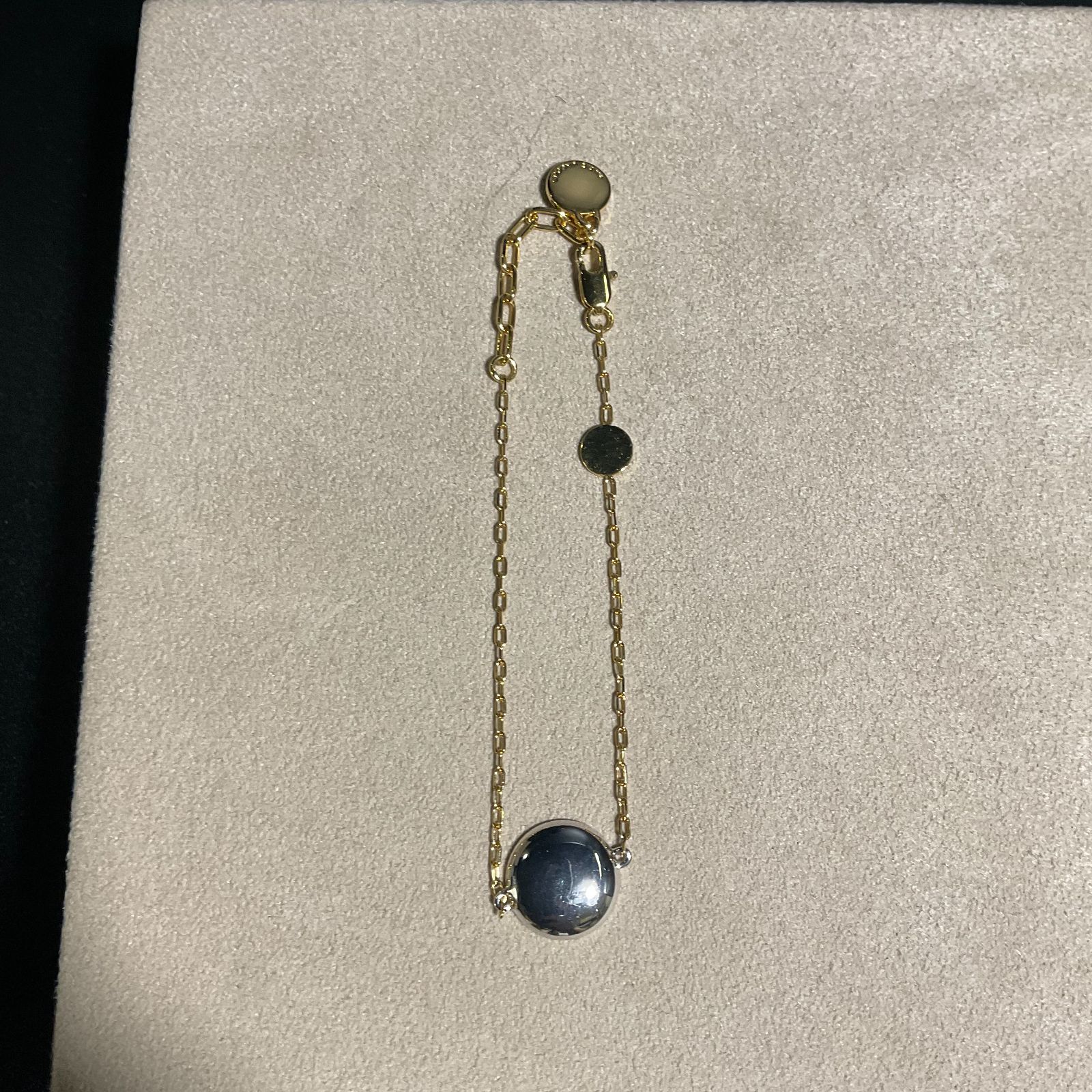 マークジェイコブス ブレスレット バングル メッキブレス GP SVメッキ B25100162