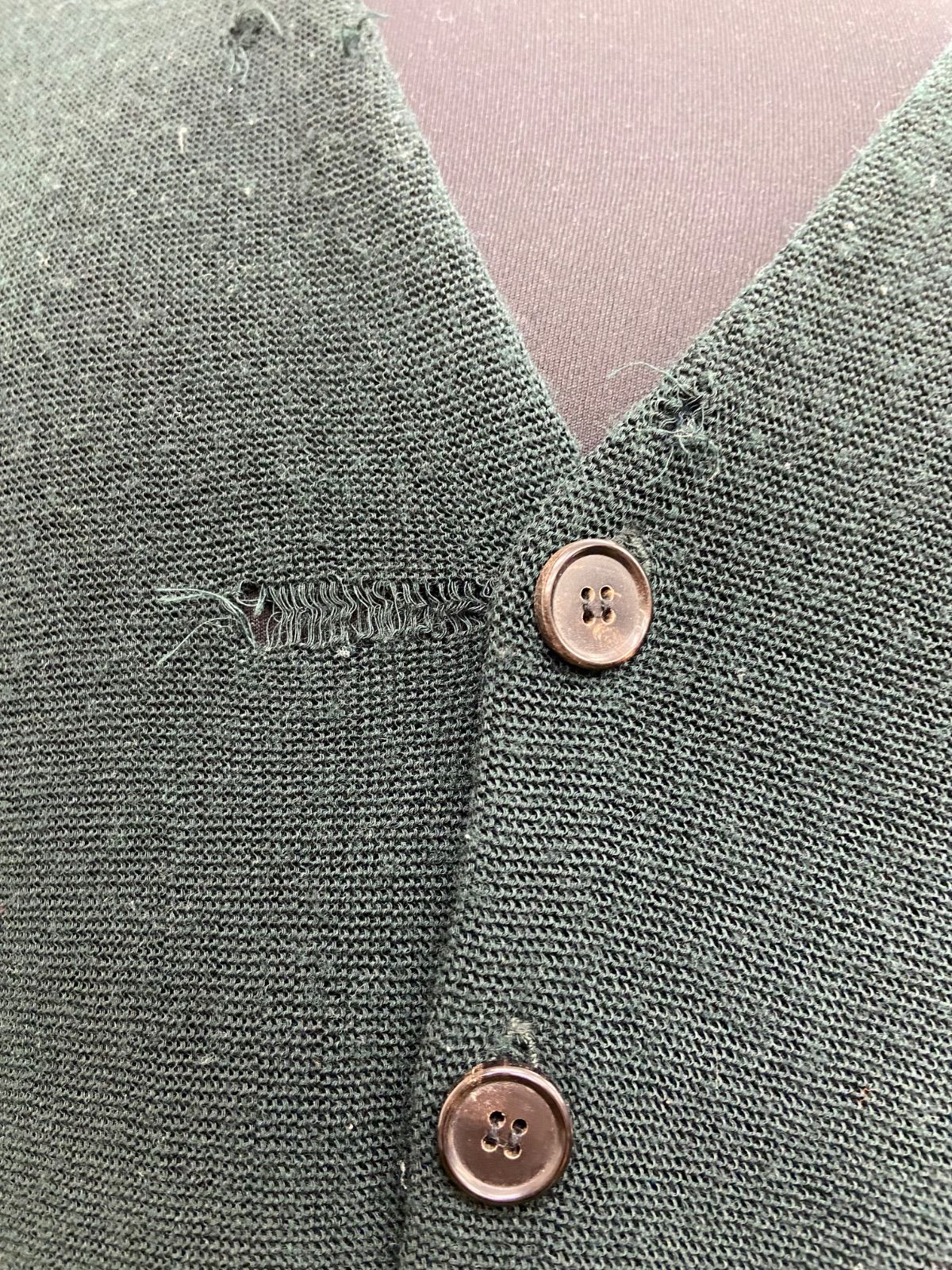 juha - ラスト1点24SSDamage Knit Cardigan⁄ダメージ UNUSED ダメージ 
