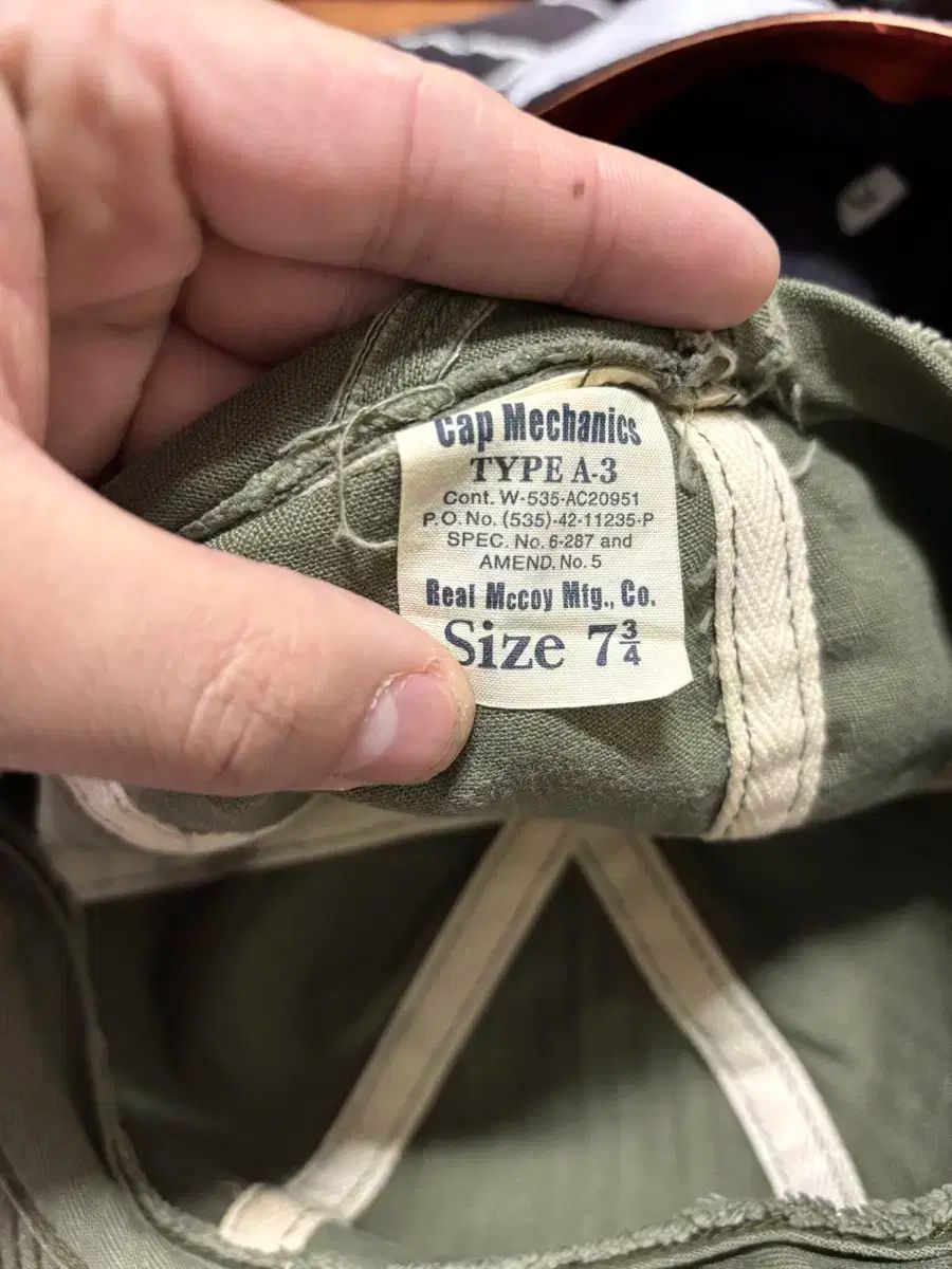 ザ リアルマッコイズ メカニックキャップ 7 3