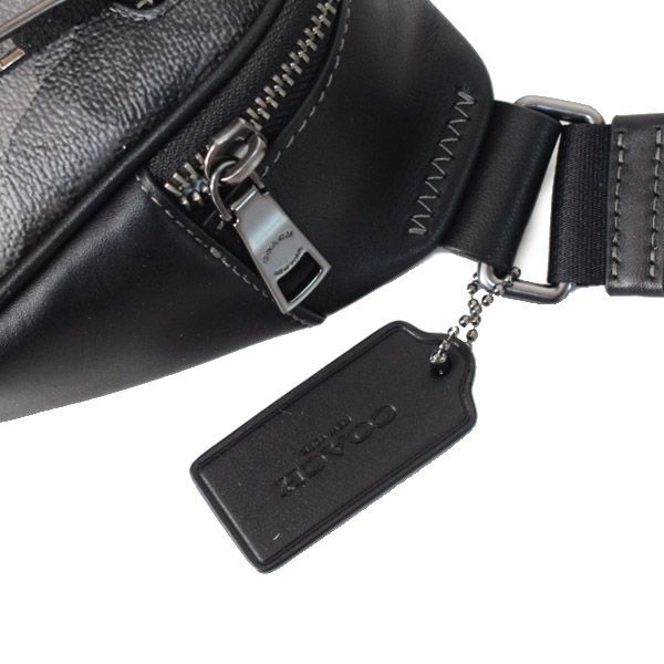 コーチ バッグ COACH コーティングキャンバス レザー シグネチャー