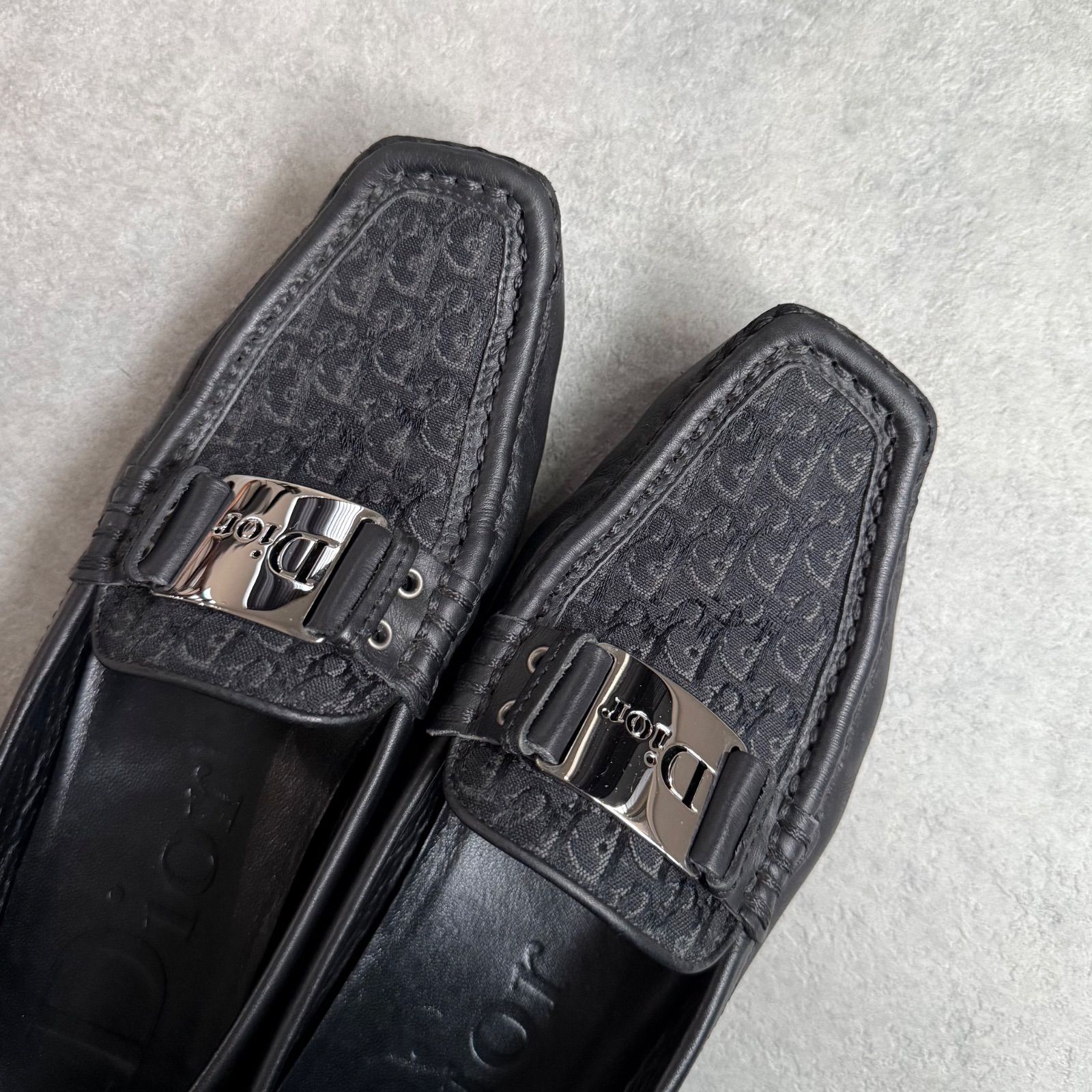 希少 Christian Dior クリスチャンディオール トロッター ロゴプレート 