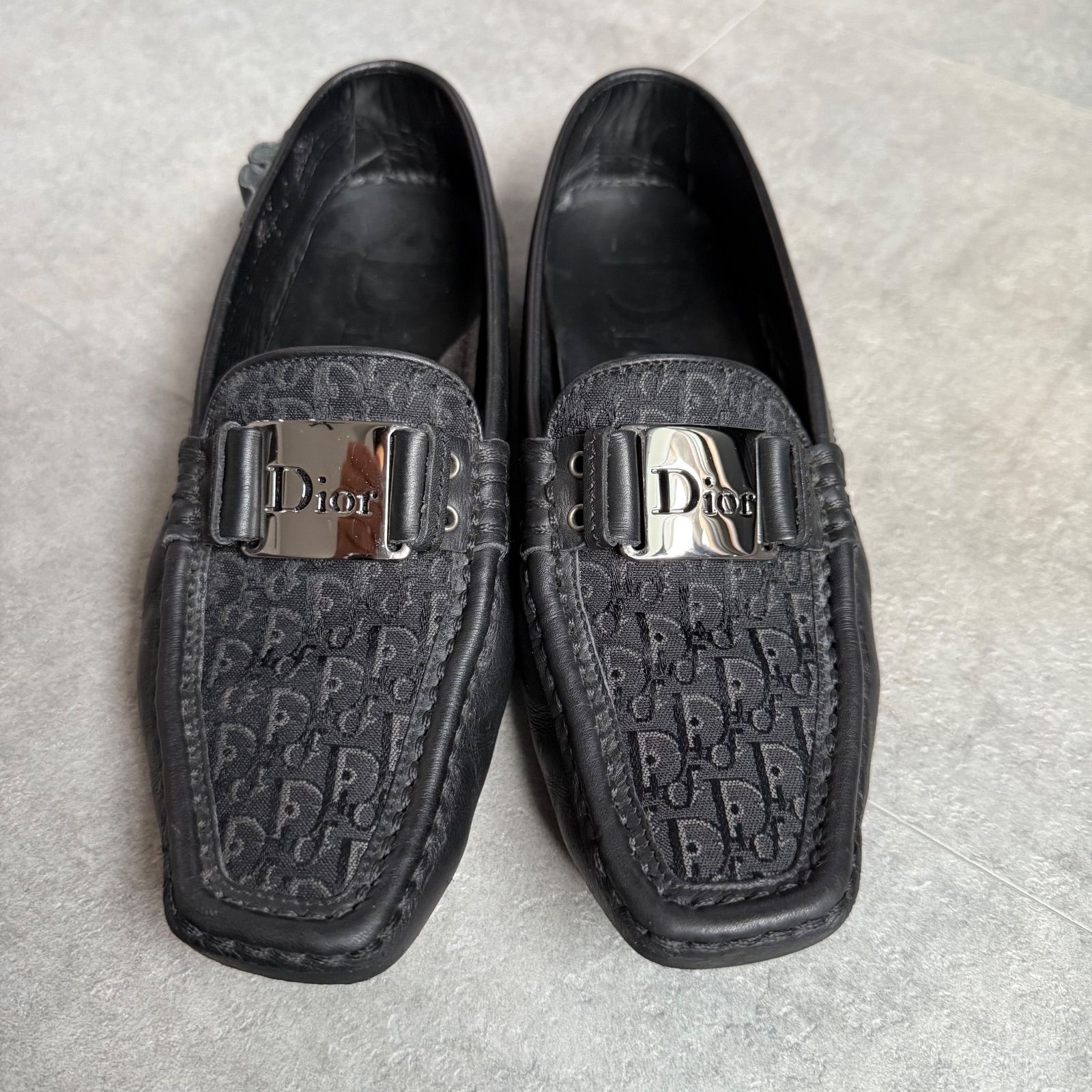 希少 Christian Dior クリスチャンディオール トロッター ロゴプレート 