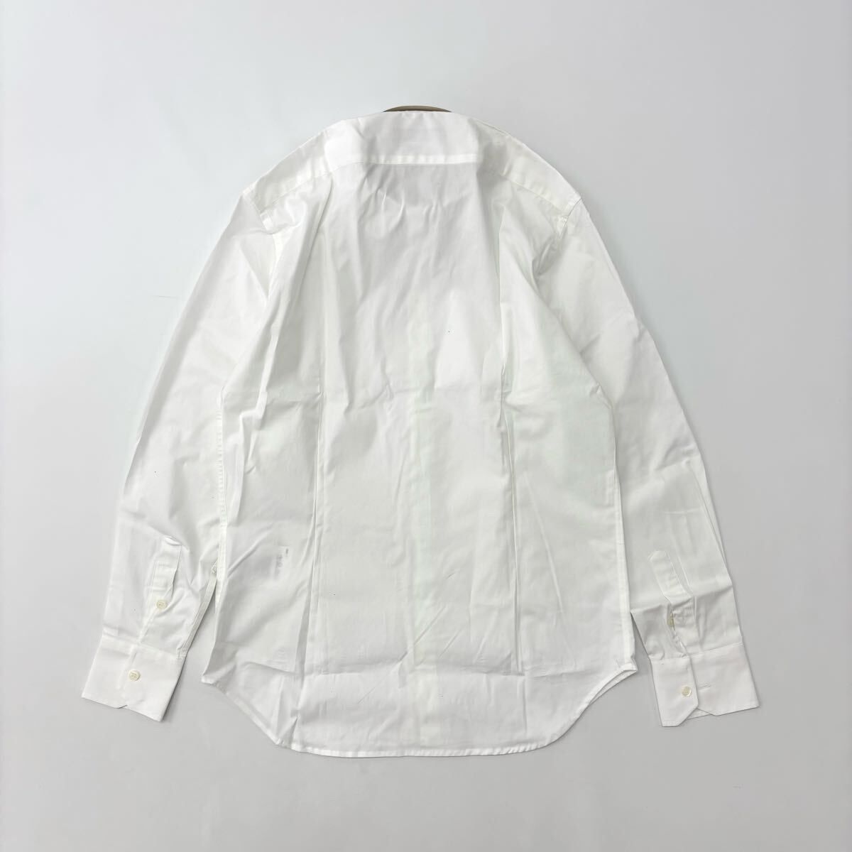 DOLCE-GABBANA GOLD ドルチェ-ガッバーナ ゴールド ドレス シャツ DG ワンポイント 刺繍 SHIRT ホワイト 系 size 40 710-0080