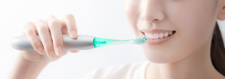 スペースブラック W音波振動ハブラシ