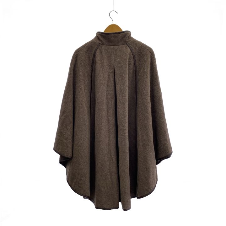 ETRE TOKYO エトレトウキョウ ④ 1220600088 ウールポンチョ レディース ブラウン