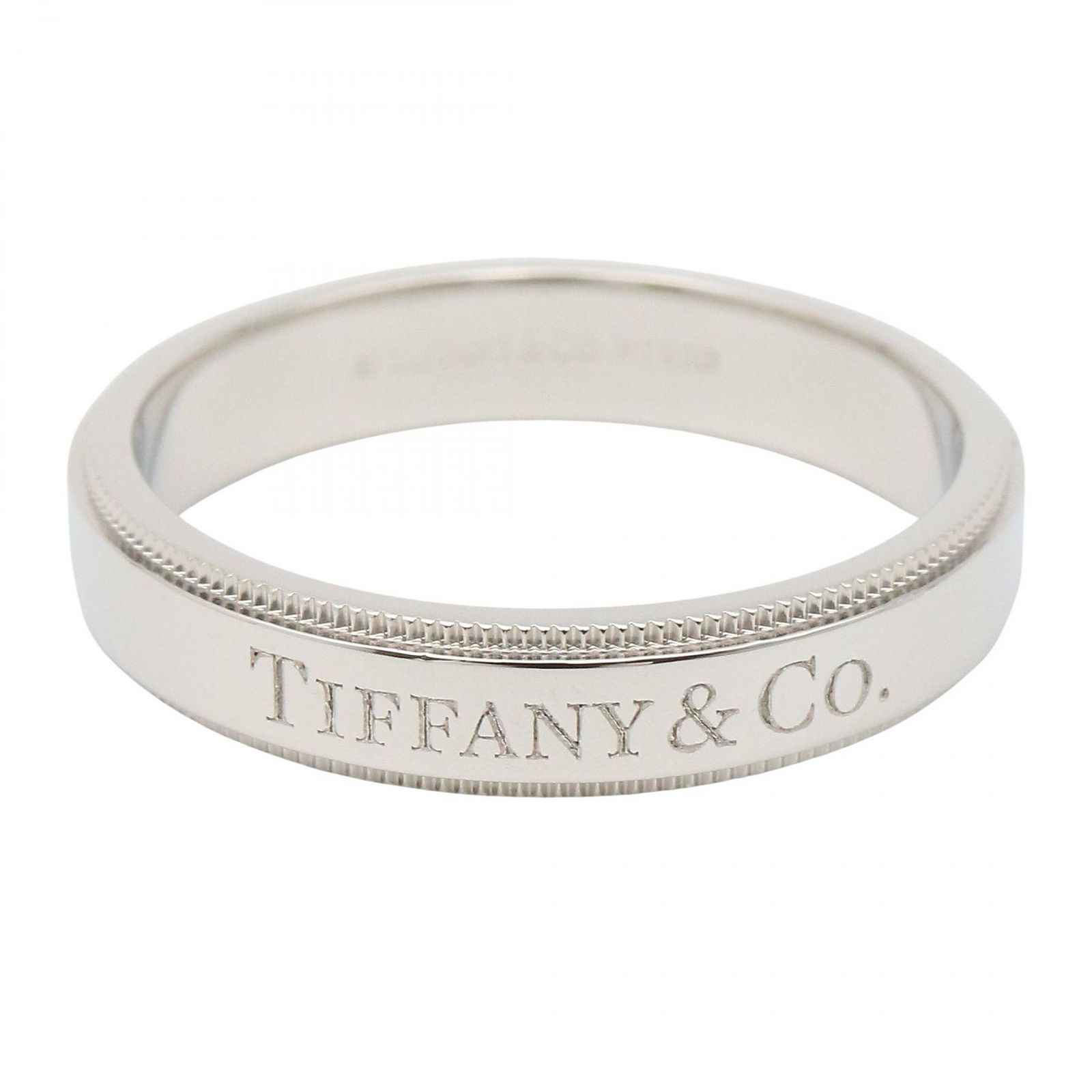 ティファニー TIFFANY＆CO リング・指輪 ミルグレイン リング #15.5