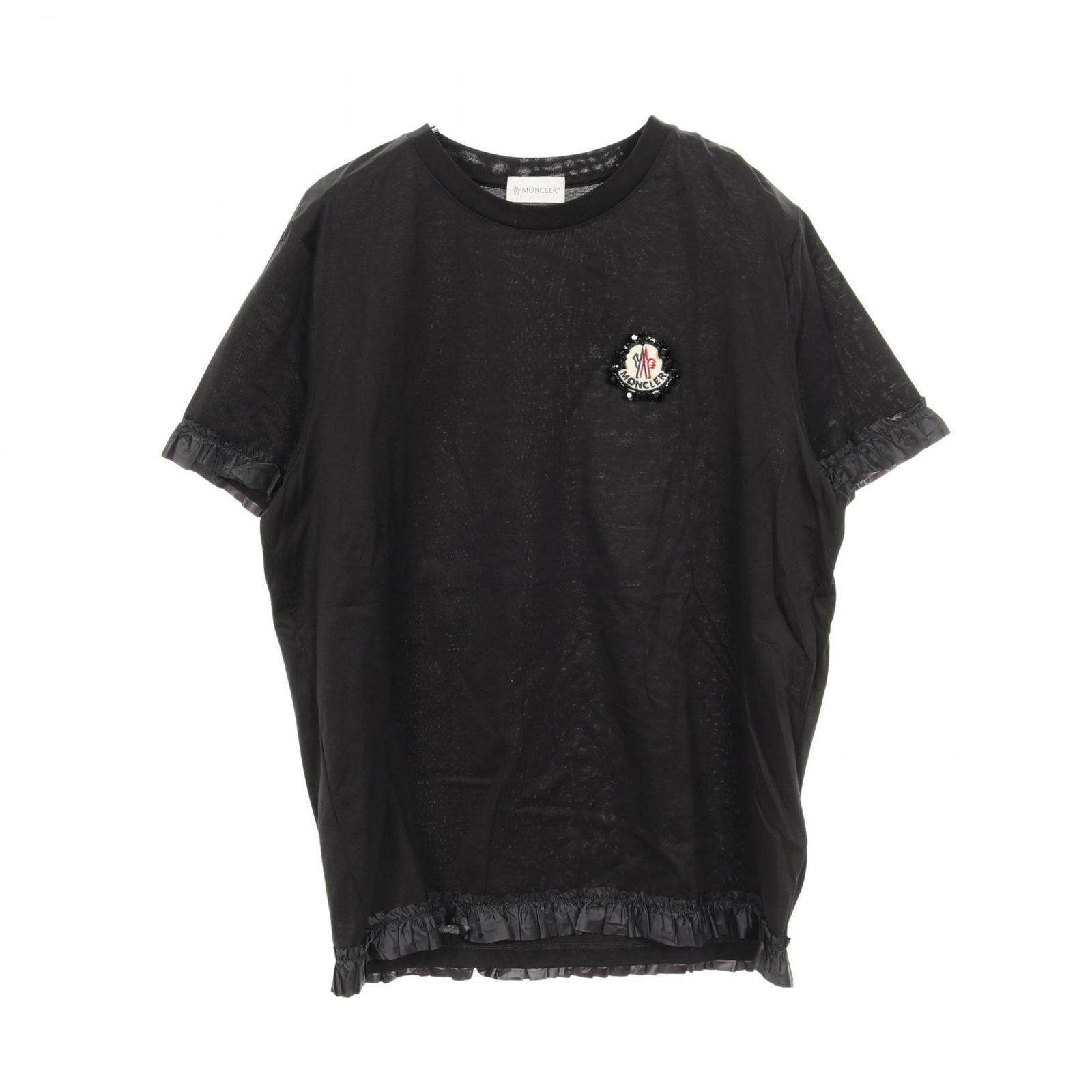 モンクレール MONCLER カットソー GENIUS 4 SIMONE ROCHA 8C70200 コットン Tシャツ レディース Used A