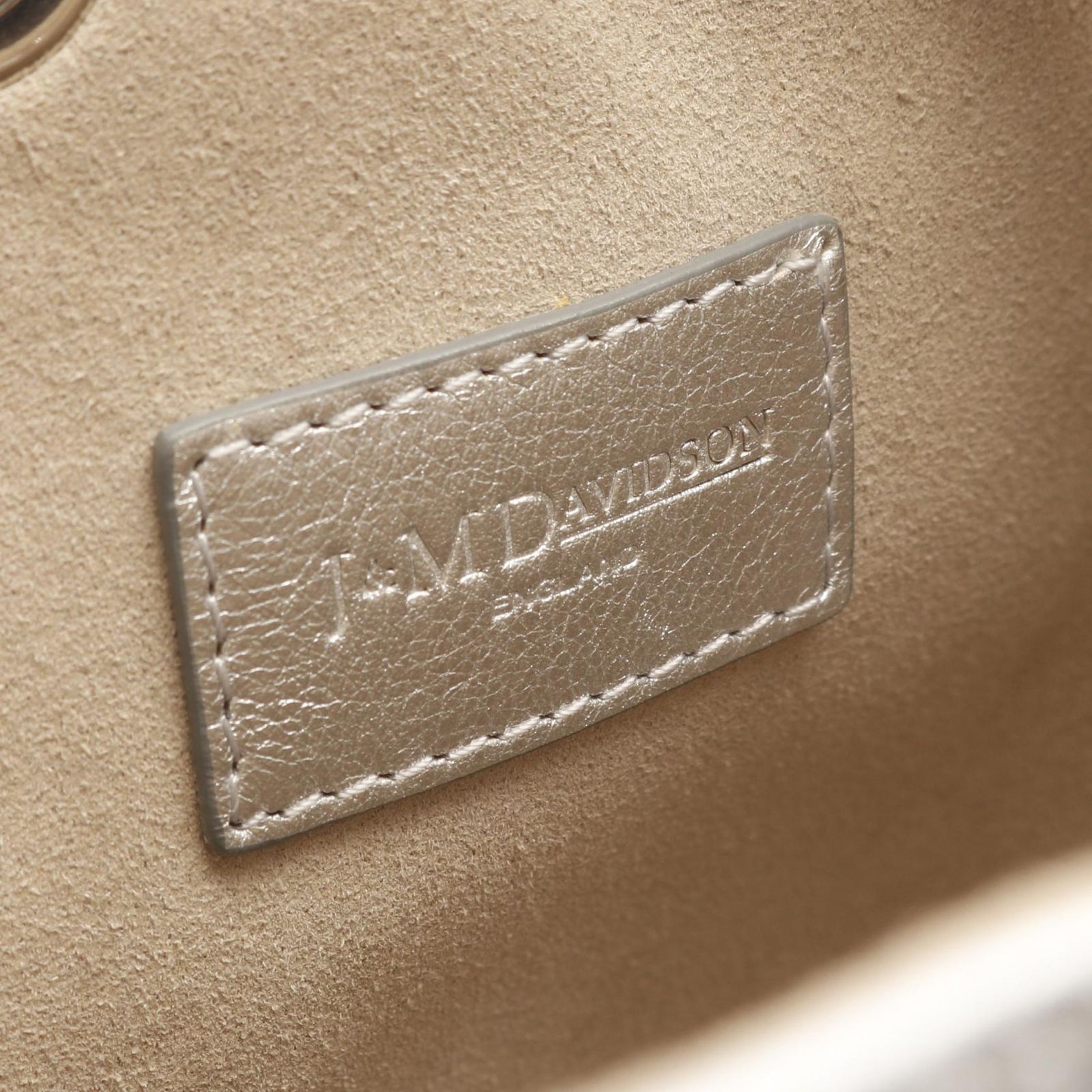 ジェイアンドエムデヴィッドソン J-M Davidson ショルダーバッグ CARNIVAL L カーニバル シルバー レザー カーニバル ショルダーバッグ レディース Used B DECORATOM_COM_BR