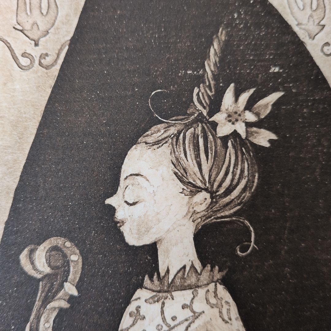 限定版60部 逸見亜古 銅版画 『幸せ気分』 直筆サインあり - メルカリ