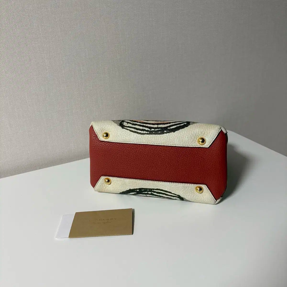 バーバリー モデル バナーバッグ ミニ トート スモール DECORATOM_COM_BR