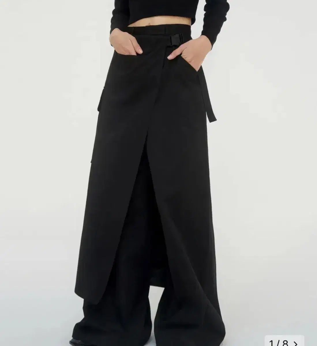 TREEMINGBIRD カーゴ ベルト ラップ スカート