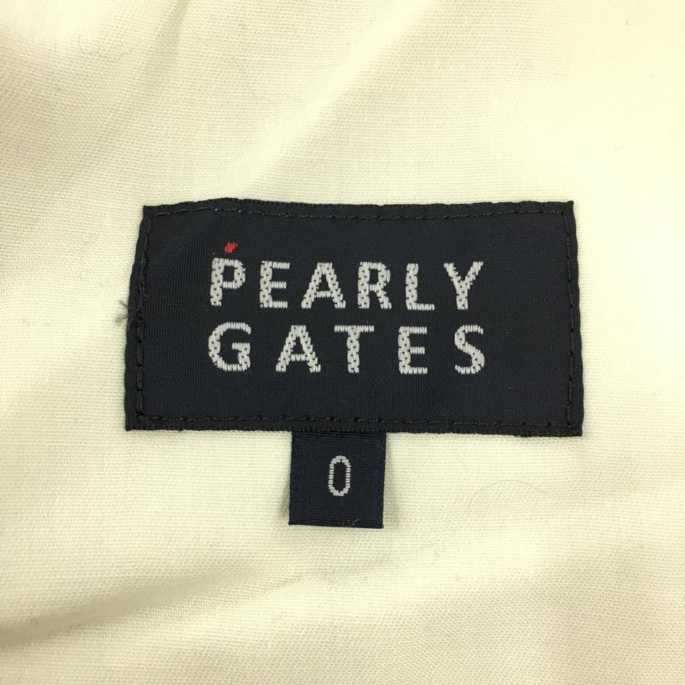 美品】パーリーゲイツ パンツ ネイビー×白×レッド ストライプ