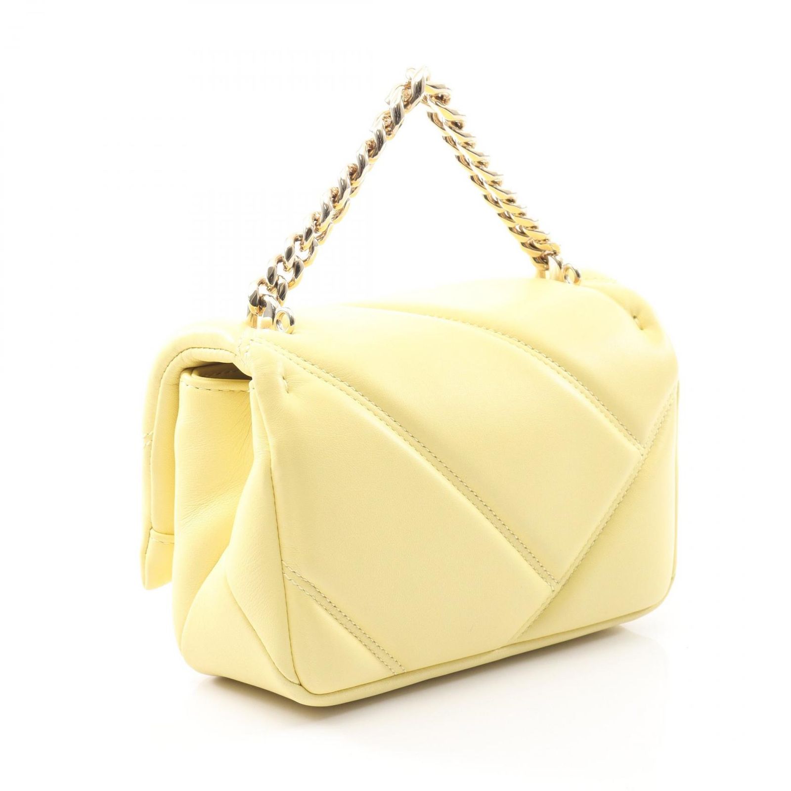 人気モデル✨ブルガリ　セルペンティ　チェーンショルダー　イエロー　レザー ブルガリ BVLGARI ショルダーバッグ セルペンティ カボション イエロー