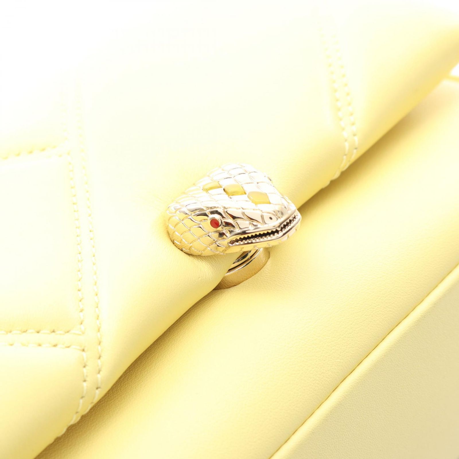 ブルガリ BVLGARI ハンドバッグ セルペンティ カボション パステル