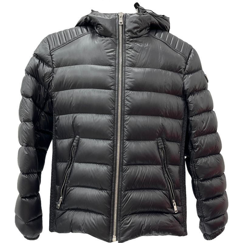 美品　PRADA プラダ　ダウンジャケット　ダウンコート　三角ロゴ 22AW ☆極美品☆ PRADA 三角ロゴ ダウンジャケット 48 - メルカリ