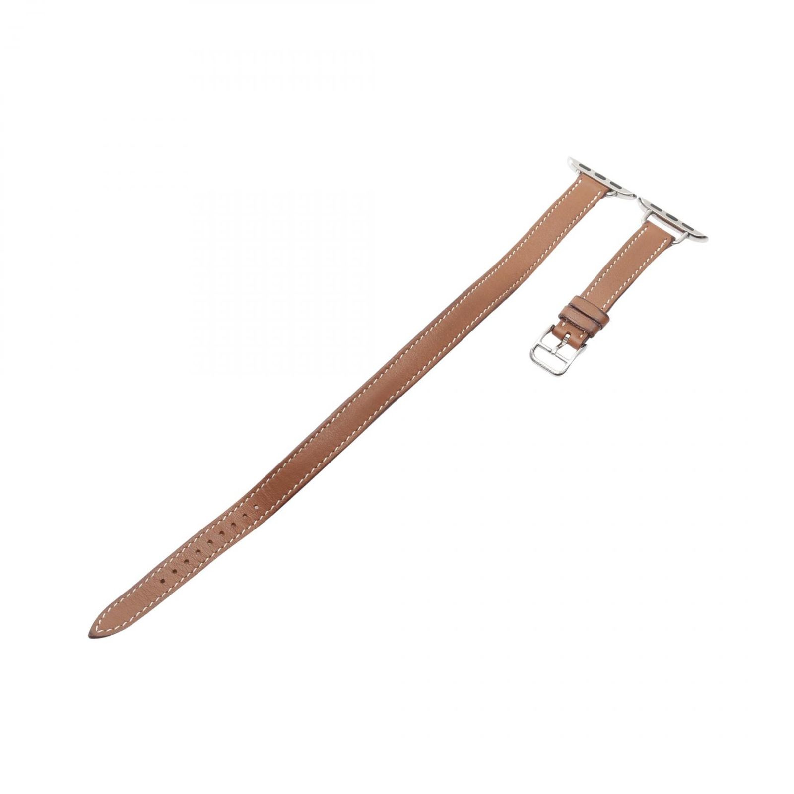 エルメス HERMES Apple Watch Hermes アップルウォッチ 41mmケース用 ドゥブルトゥール レザー アップルウォッチベルト ユニセックス Used B