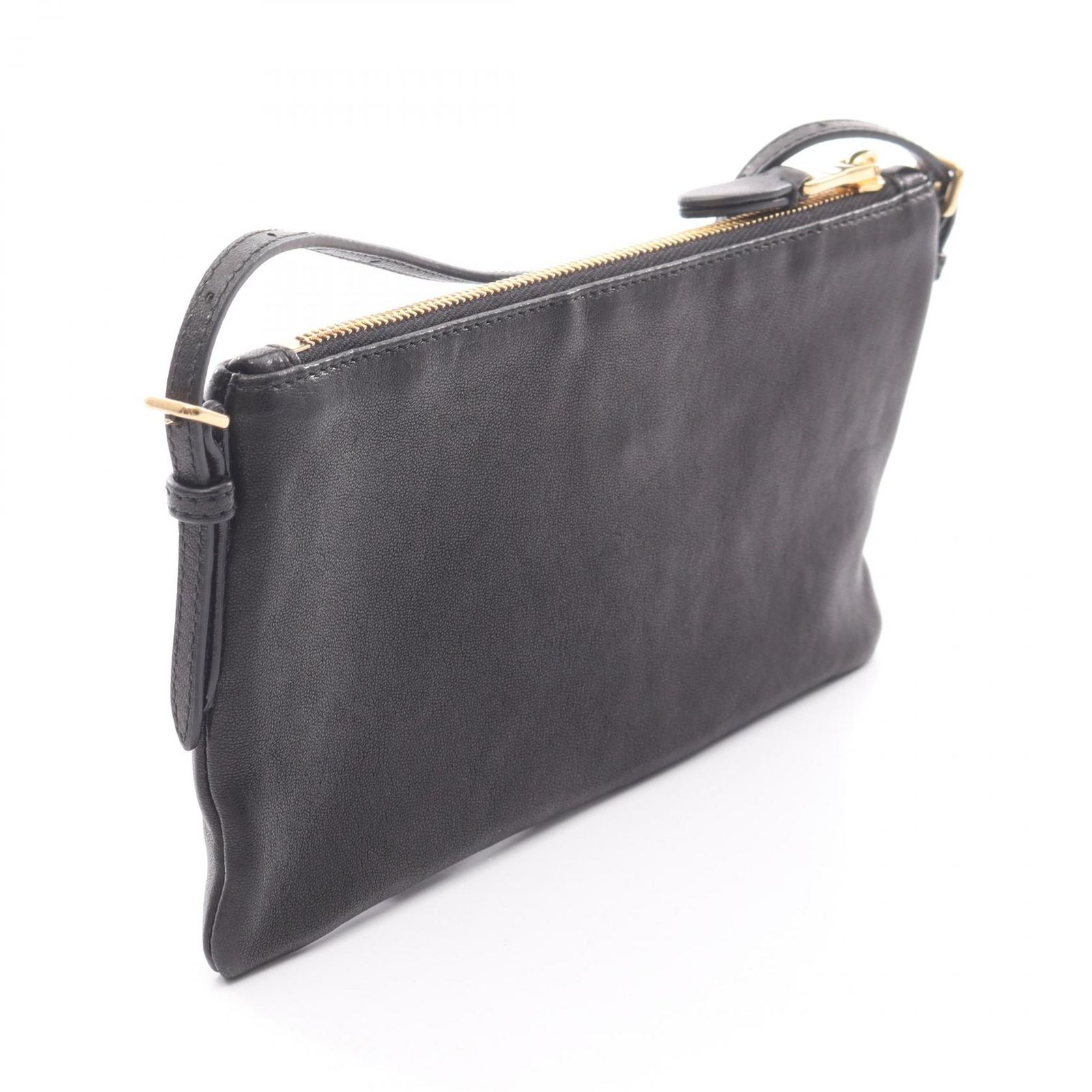 ミュウ ミュウ Miu Miu ショルダーバッグ 5NI007AEFXF0002 ブラック レザー ショルダーポーチ レディース