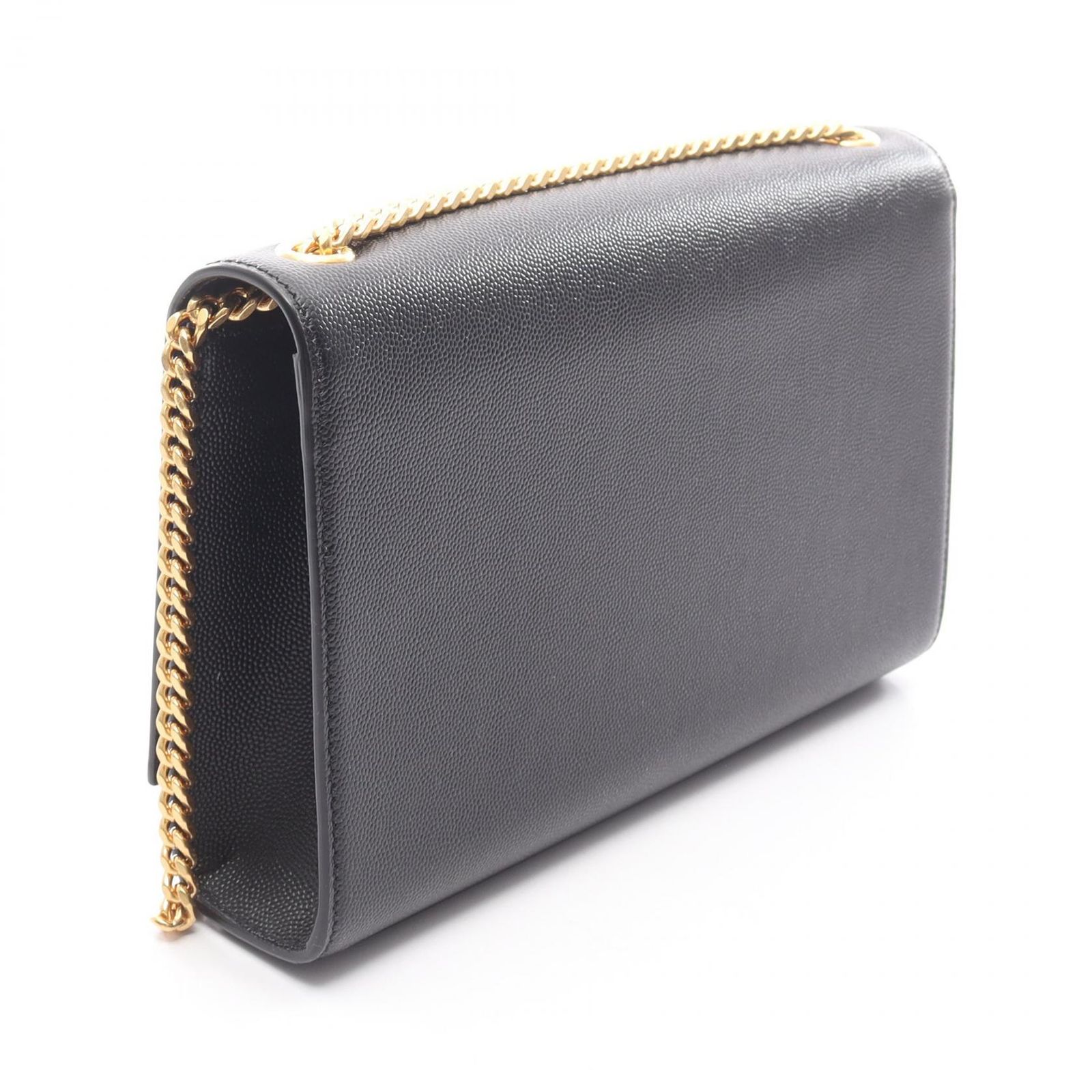 サンローランパリ SAINT LAURENT PARIS ショルダーバッグ ケイト 364021BOW0J1000 ブラック レザー チェーンショルダー レディース