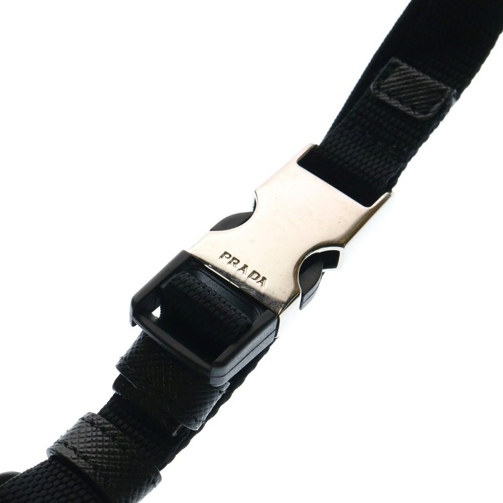 PRADA プラダ トライアングルロゴ ナイロンスマートフォンポーチ 1 ZT 001 ブラック