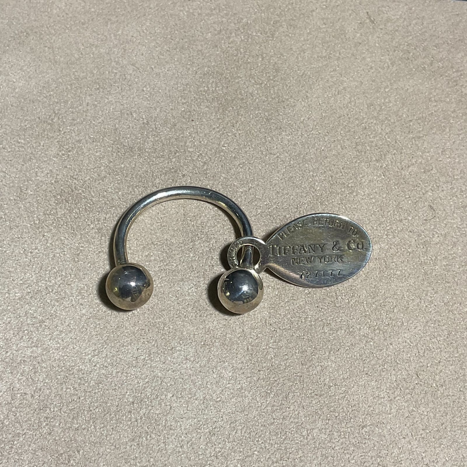 ティファニー Sv925 リターントゥ キーリング 9.5g B25100227