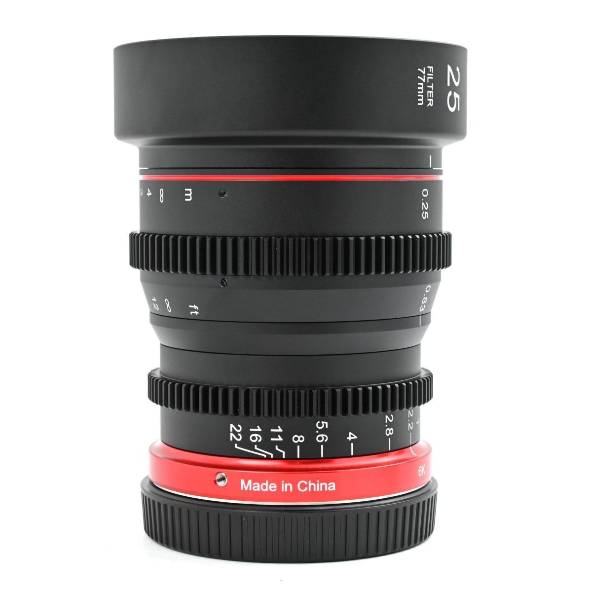 Meike Mini Prime 25mm T2.2 RFマウント ｜O049 Meike Mini Prime 25mm T2.2 RFマウント ｜O049 Meike Mini Prime T2.2