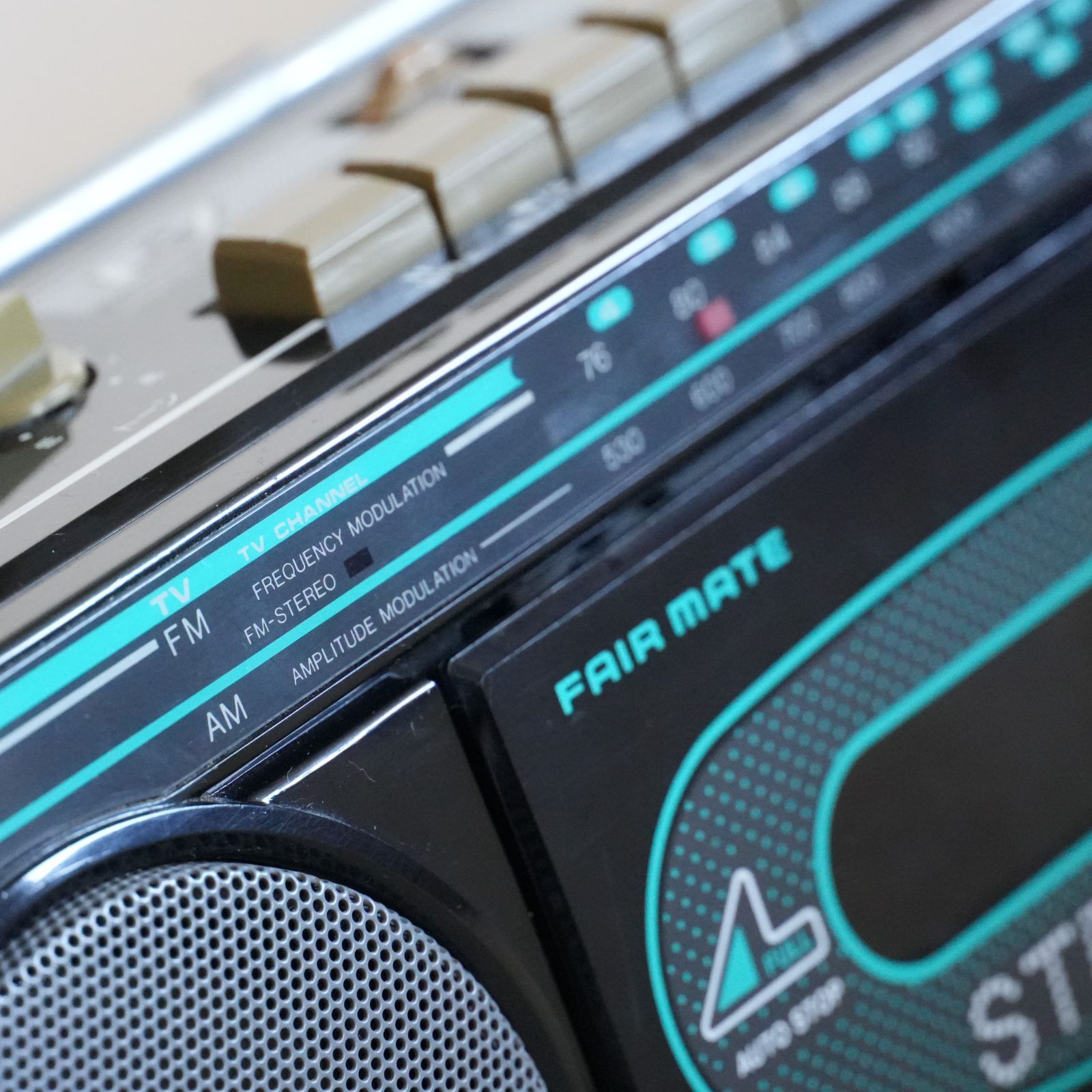 IM] ラジカセ フェアメイト MODEL F-7 朝日電気(株) FAIR MATE 昭和