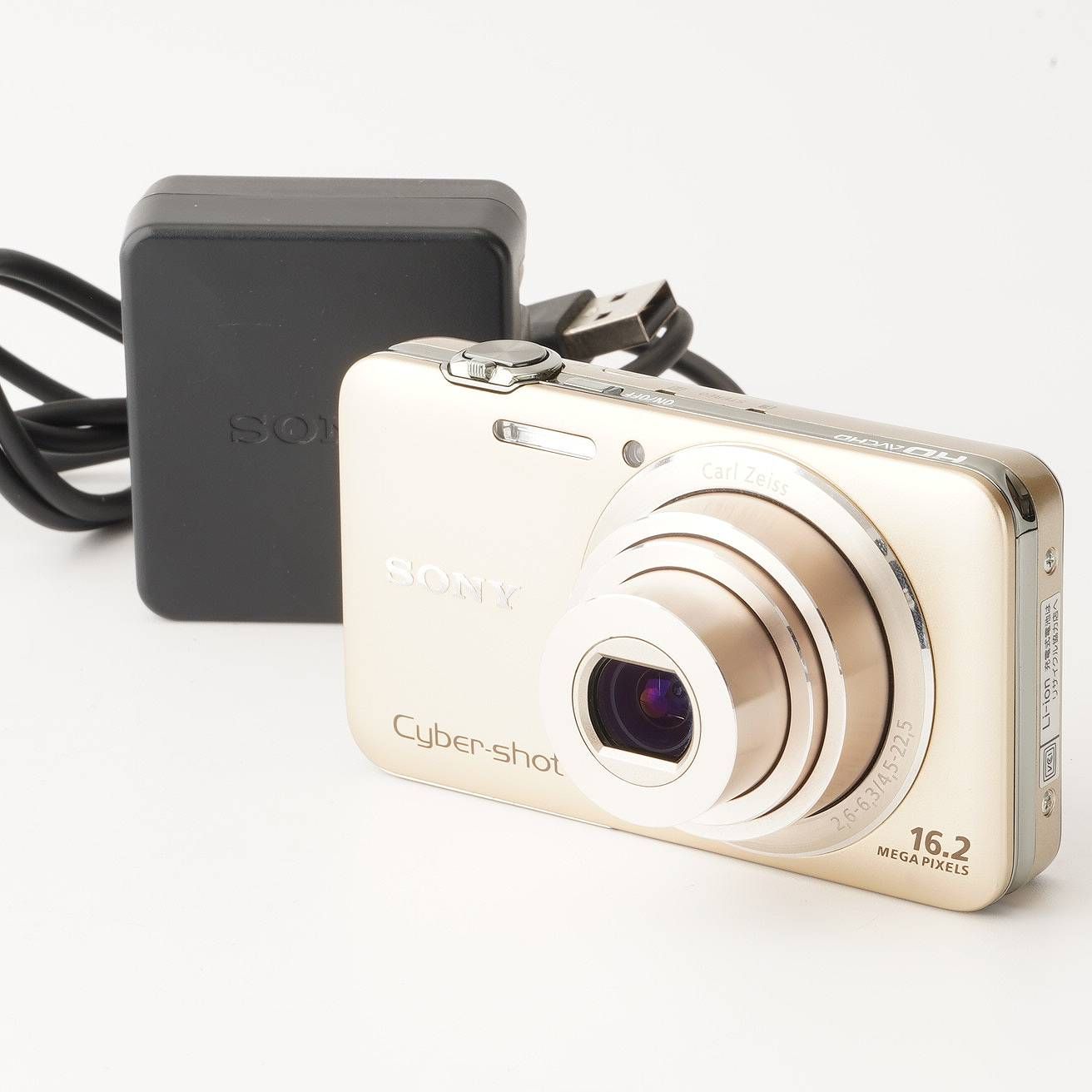 良品中古 Cyber-shot DSC-WX30 ゴールド 即日発送 SONY デジカメ