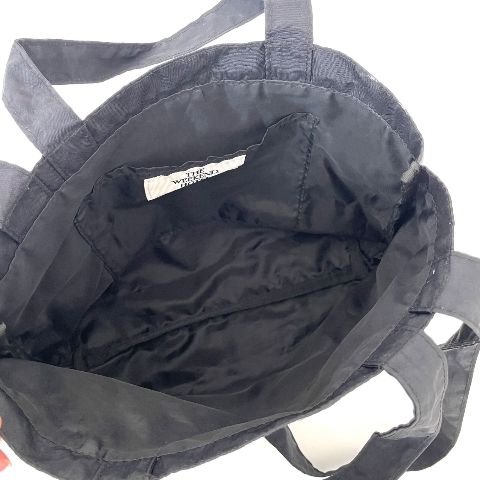 THE WEEKEND HOTEL ザ•ウィークエンドホテル トートバッグ ブラック